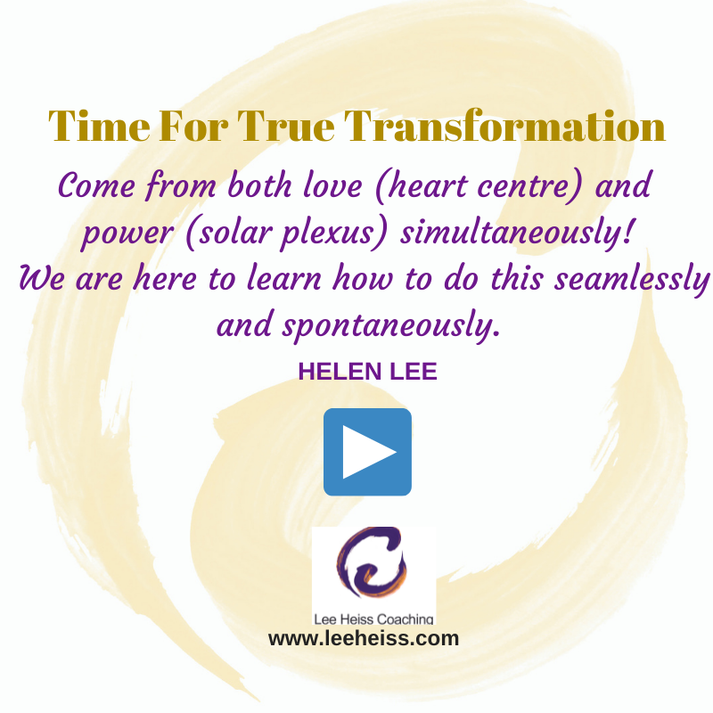 Come from love & power simultaneously